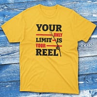 your only limit is your reel daisy Fishermen T-shirt your only limit is your reel daisy Fishermen T-shirt