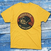 Houston we have a fish daisy Fishing T-shirt
