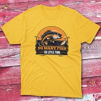 So many fish, so little time daisy Fisherman Tee