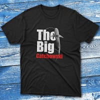 The big catchowski black Anglers T-shirts The big catchowski black Anglers T-shirts