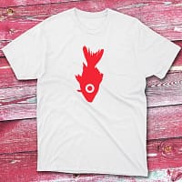 surreal fish white Anglers T-shirts