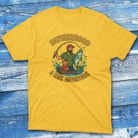 Fatherhood a reel adventure daisy Anglers T-shirts Fatherhood a reel adventure daisy Anglers T-shirts
