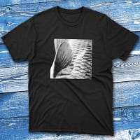 Close Up Fish black Anglers T-shirts