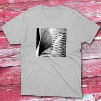 Close Up Fish grey Fishing T-shirt
