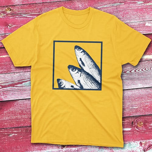 Fishing T shirt daisy Fisherman Tee