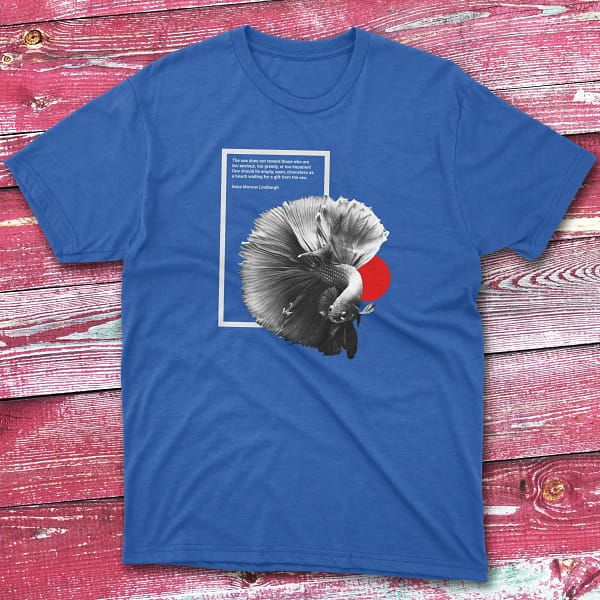 Modern Design Fishing royal Fisherman Tee