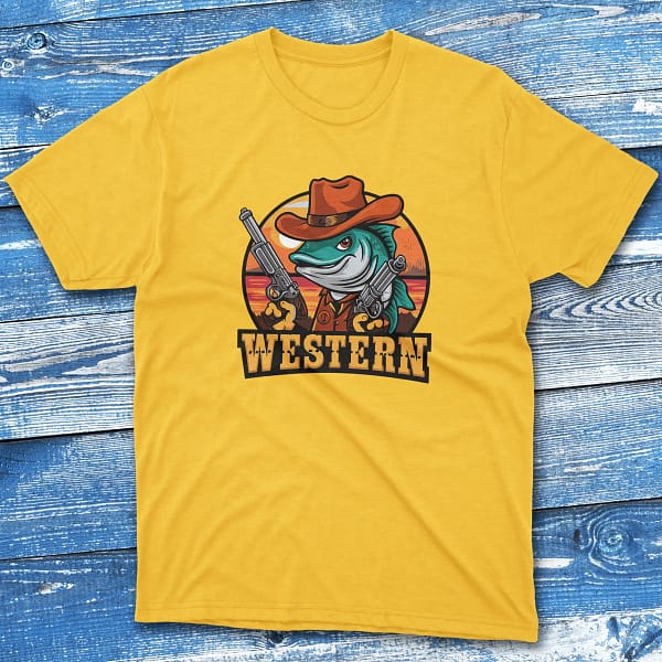 Western daisy Fisherman Tee