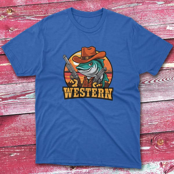 Western royal Fisherman Tee
