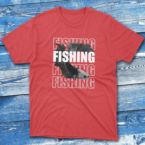 Fishing red Fishing T-shirt