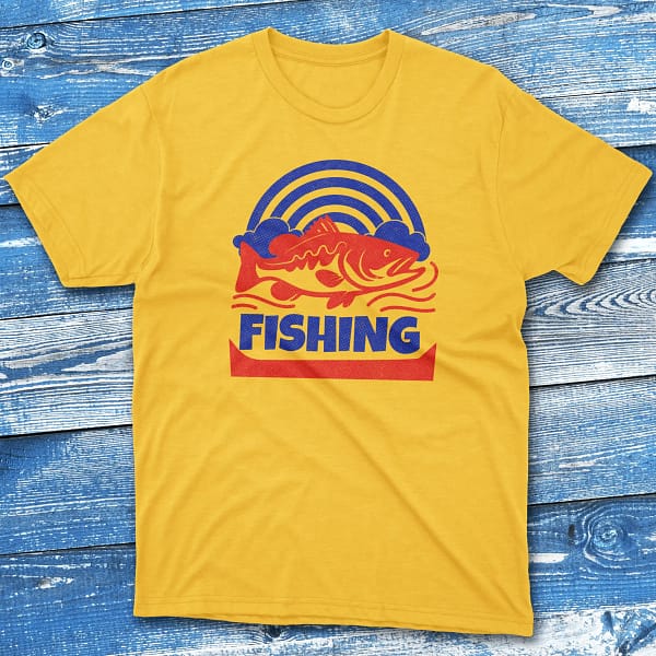 Fishing daisy Fishing T-shirt
